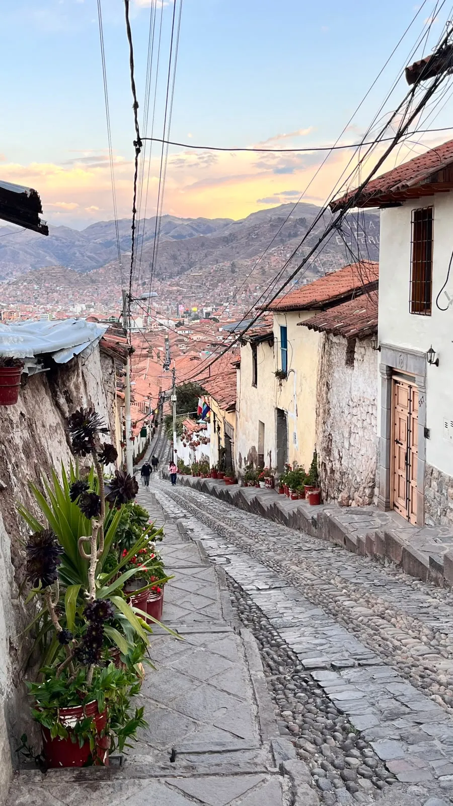 San Blas al atardecer